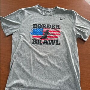 Nike Gray Border Brawl T-Shirt